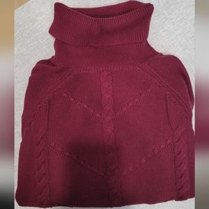 United by Blue Maroon Turtleneck